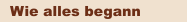 Wie alles begann